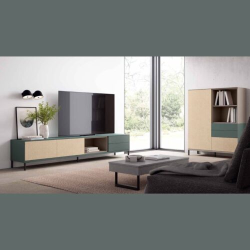 Composición mueble tv con aparador - 07 Aura