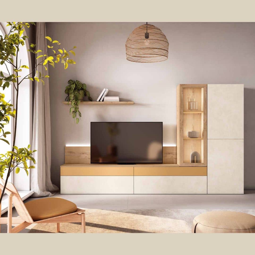 Composición mueble salón - 13 Aura