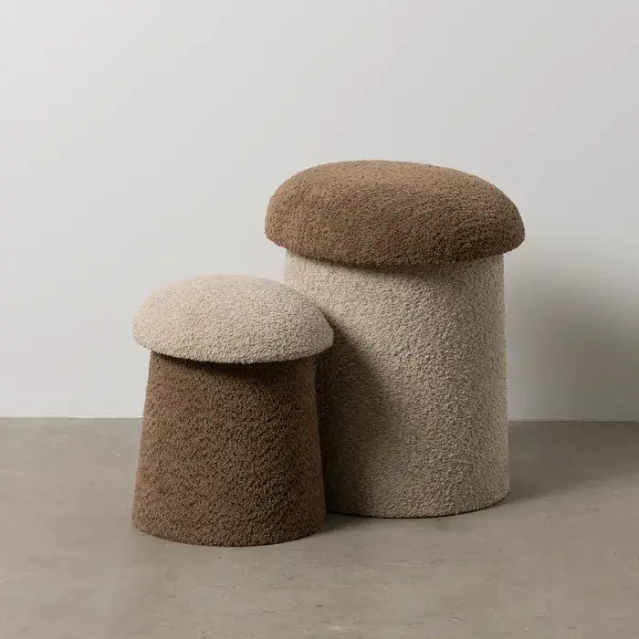 Puf champiñón set 2