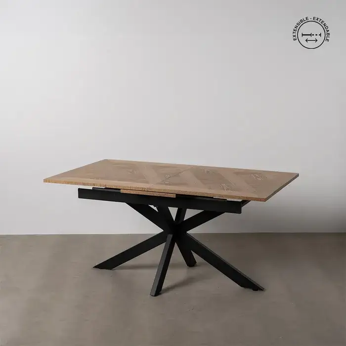 Mesa extensible rectangular natural