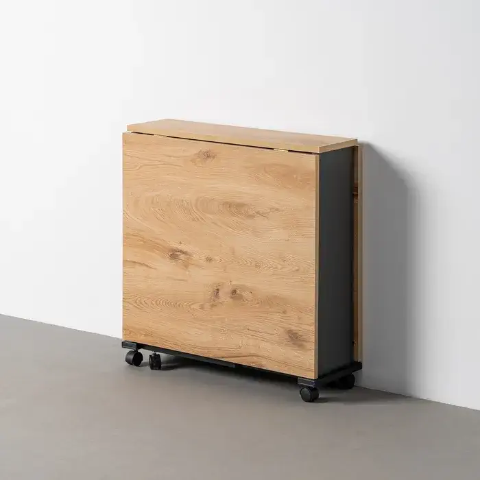 mesa plegable natural
